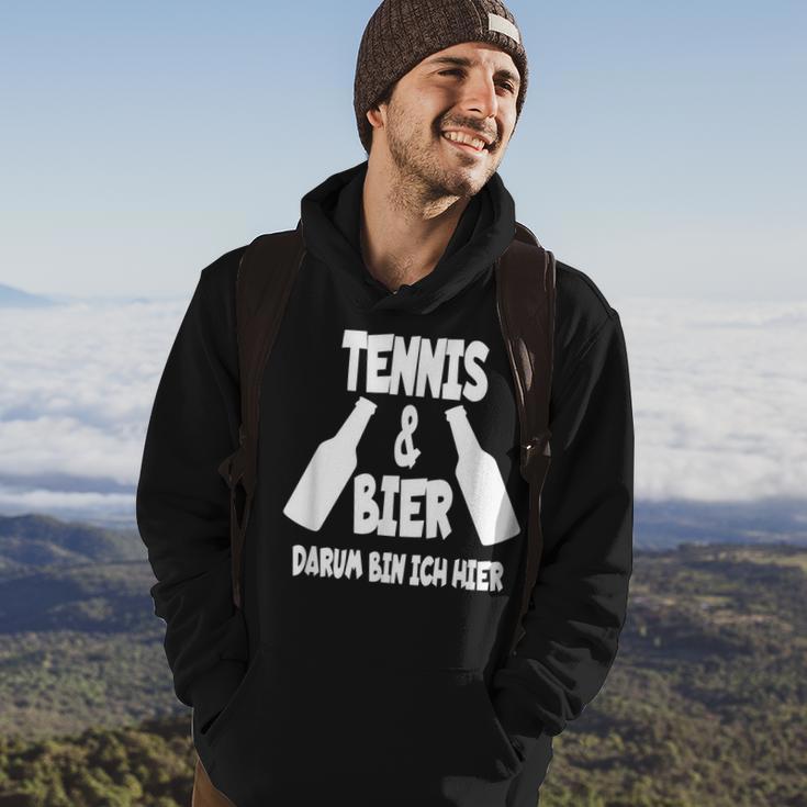 Tennis Und Bier Tenniscamp Tennistrainer Tenniscamp Hoodie Lebensstil