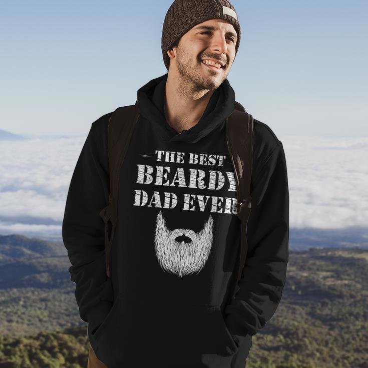 The Best Beardy Dad Ever Funny Birthday Gift For A Daddy Gift For Mens Hoodie Lifestyle
