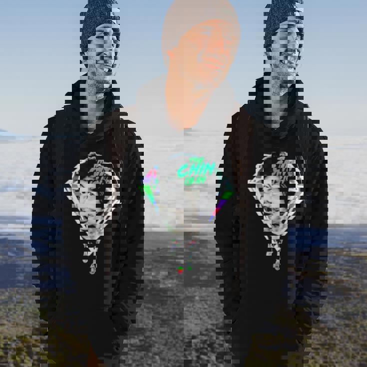 The Chin Is In Hoodie Lifestyle