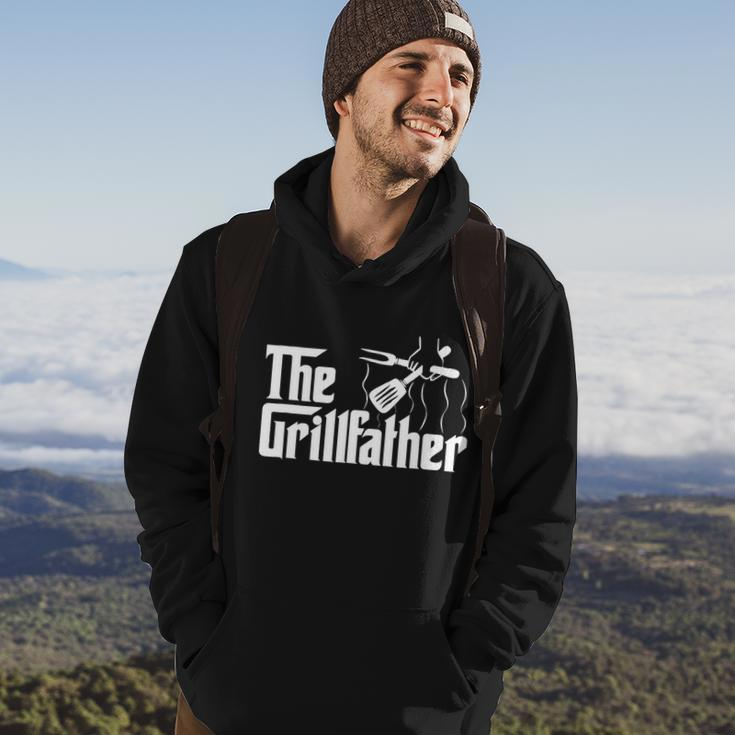 The Grillfather Bbq Grill & Smoker | Barbecue Chef Tshirt Hoodie Lifestyle