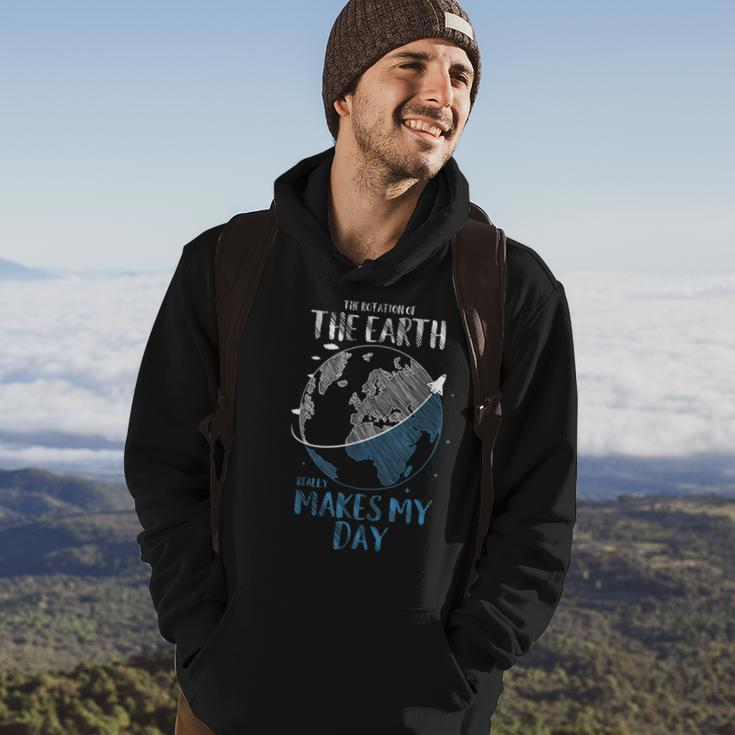 The Rotation Of The Earth Really Makes My Day Planet Men Hoodie Graphic Print Hooded Sweatshirt Lifestyle