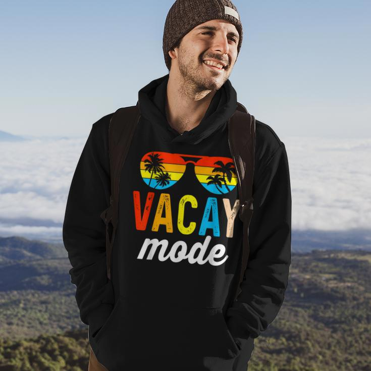 Vacay Mode Vintage Vacation Summer Cruise Family Holiday Hoodie Lifestyle