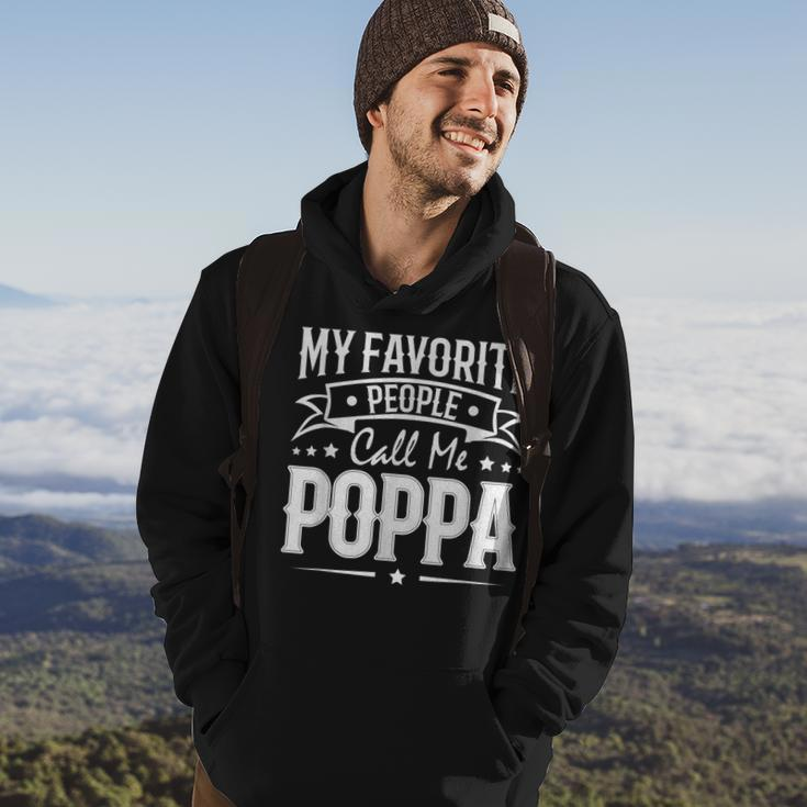 Womy Favorite People Call Me Poppa Vintage Gift For Mens Hoodie Lifestyle