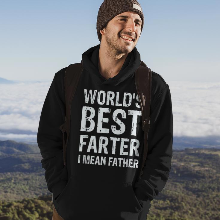 Worlds Best Farter I Mean Father Graphic Novelty Hoodie Lifestyle