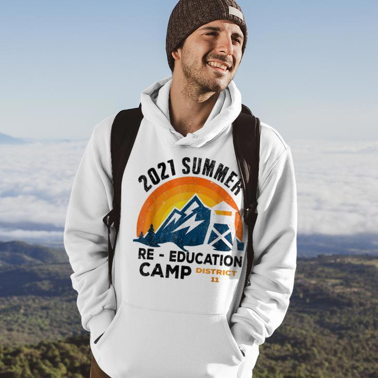 2021 Summer Reeducation Camp Military Reeducate Funny Gift Hoodie Lifestyle