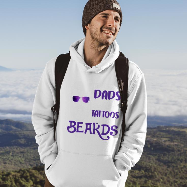 Awesome Dads Have Tattoos And Beards V2 Hoodie Lifestyle