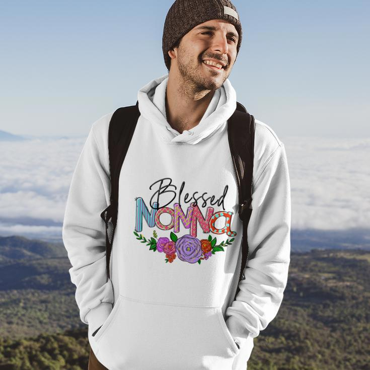 Blessed Nonna Graphic First Time Grandma Shirt Plus Size Shirts For Girl Mom Son Hoodie Lifestyle