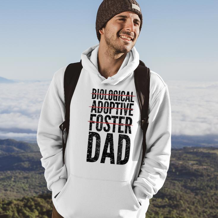 Dad Foster Adoptive Parent Saying Hoodie Lifestyle