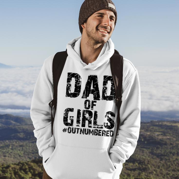 Dad Of Girls Funny Fathers Day From Wife Daughter Baby Hoodie Lifestyle