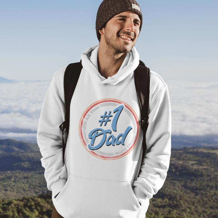 Fathers Day Gift Fathers Day Number 1 Dad Hoodie Lifestyle