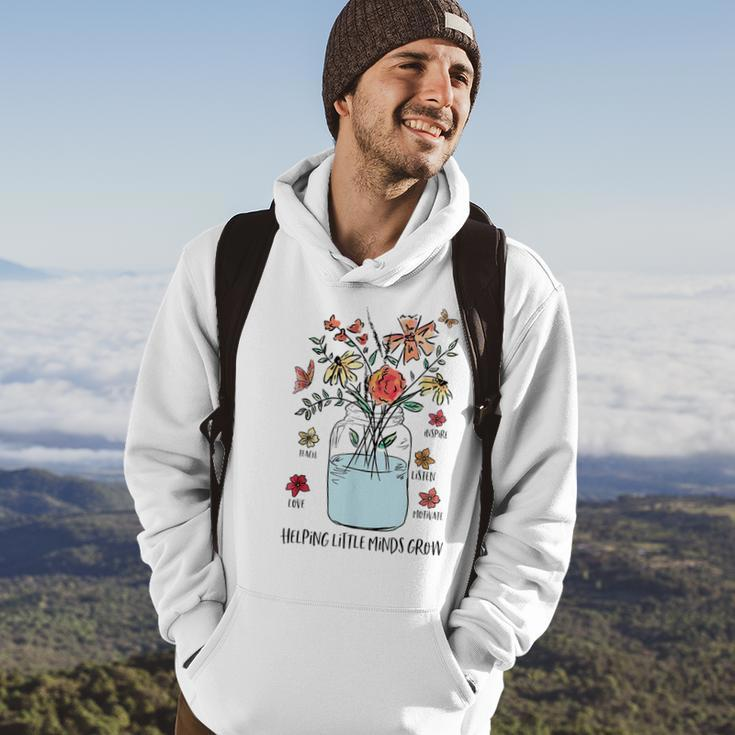Helping Little Minds Grow Ligfunny For Christmas Mom Dad Hoodie Lifestyle