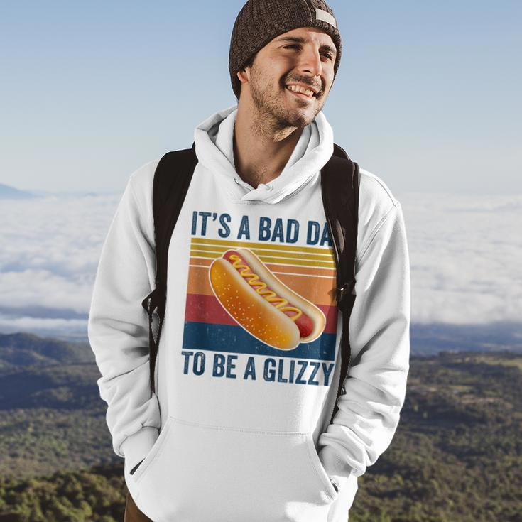 It’S A Bad Day To Be A Glizzy Funny Hot Dog Vintage Hoodie Lifestyle
