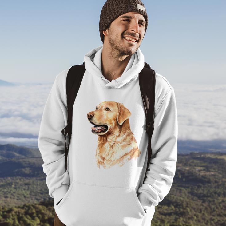 Labrador Retriever Dog V3 Hoodie Lifestyle