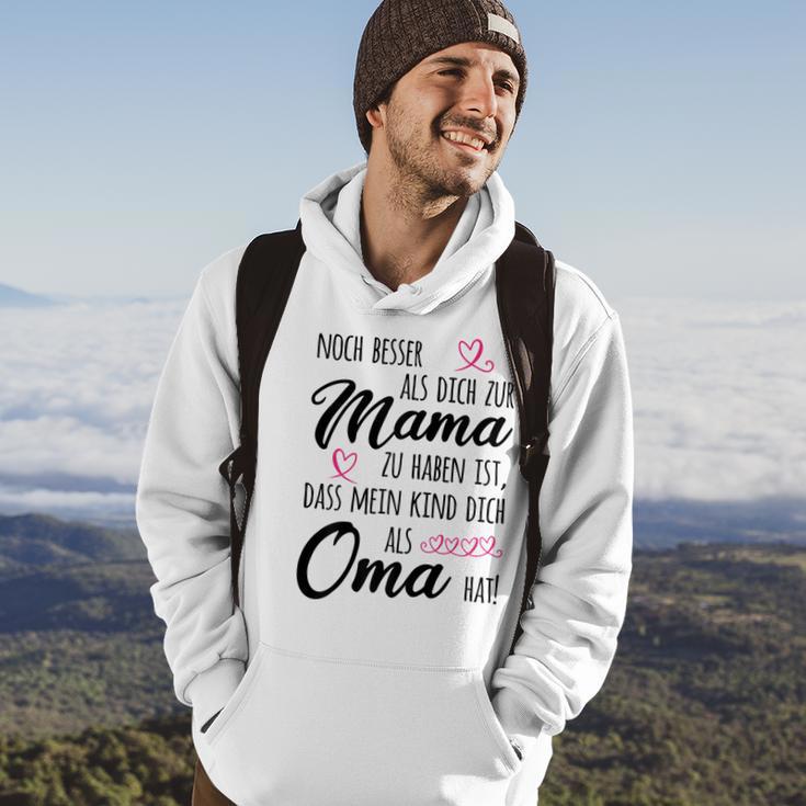 Omi Besser als Mama Hoodie, Lustiges Oma Großmutter Tee Lebensstil