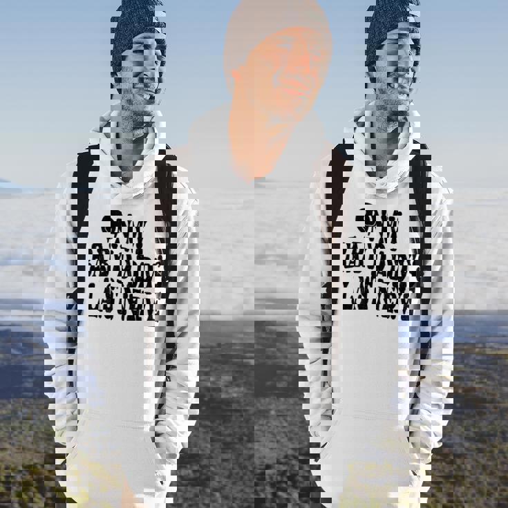 On My Baby Daddys Last Nerve On Back Hoodie Lifestyle On My Baby Daddys Last Nerve On Back Hoodie Lifestyle