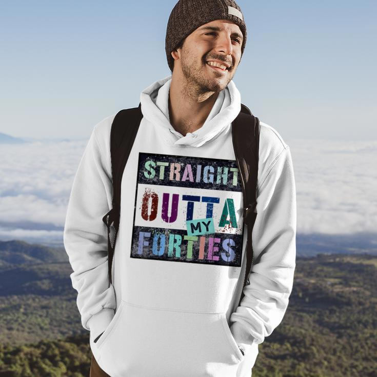 Straight Outta My Forties Vintage 50Th Birthday 1973 Legend Hoodie Lifestyle