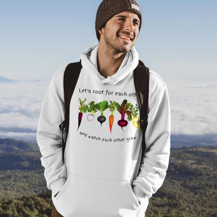 Vegetable Let’S Root For Each Other Hoodie Lifestyle