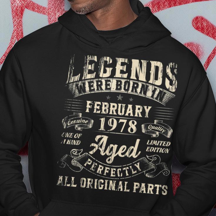 1978 Vintage Hoodie, Retro 45. Geburtstags-Hoodie für Männer und Frauen Lustige Geschenke