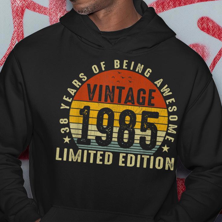 1985 Limitierte Auflage Hoodie, 38 Jahre Großartigkeit, 38. Geburtstag Lustige Geschenke