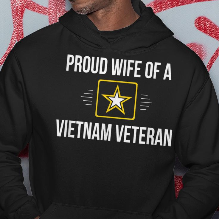 Proud Wife Of A Vietnam Veteran -  Men Hoodie Graphic Print Hooded Sweatshirt