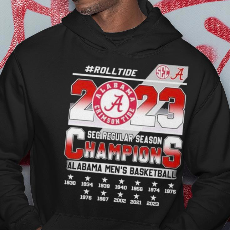 2023 Rolltide Alabama Sec Regular Season Champions Hoodie Unique Gifts