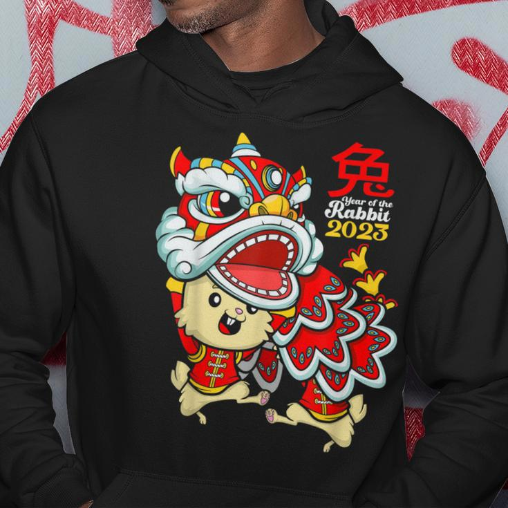2023 Year Of The Rabbit Chinese New Year Zodiac Lunar Bunny Hoodie Personalized Gifts