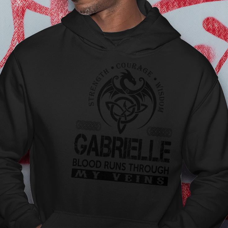 Gabrielle Blood Runs Through My Veins  Hoodie
