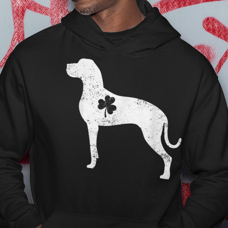 Great Dane Shamrock T  Dog Lover St Patricks Day Gifts  Hoodie