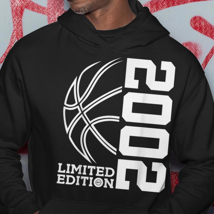21St Birthday Basketball Limited Edition 2002 Hoodie Unique Gifts