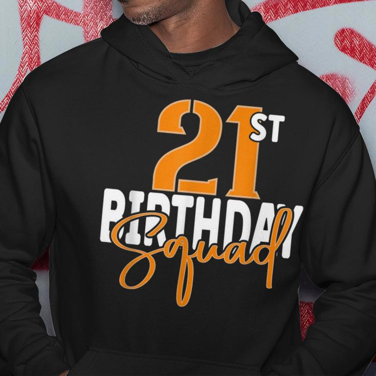 21St Birthday Squad Family Matching Group Hoodie Unique Gifts