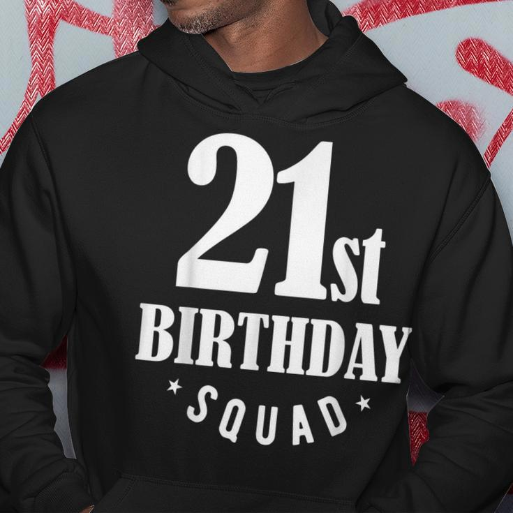 21St Birthday Squad Hoodie Unique Gifts