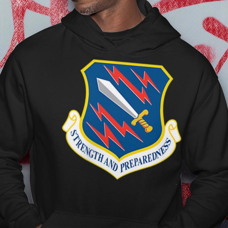 21St Space Wing Afspc Military Veteran Morale Men Hoodie Graphic Print Hooded Sweatshirt Funny Gifts