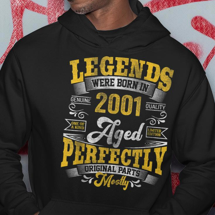 22 Years Old Vintage Legends Born In 2001 22Nd Birthday Gift Hoodie Personalized Gifts