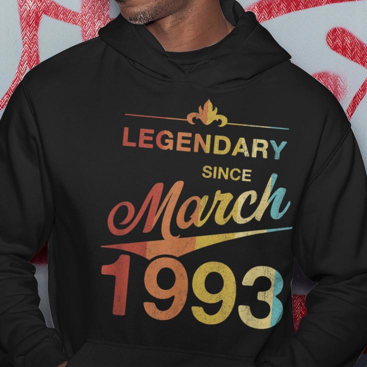 30 Geburtstag 30 Jahre Alt Legendär Seit März 1993 V8 Hoodie Lustige Geschenke