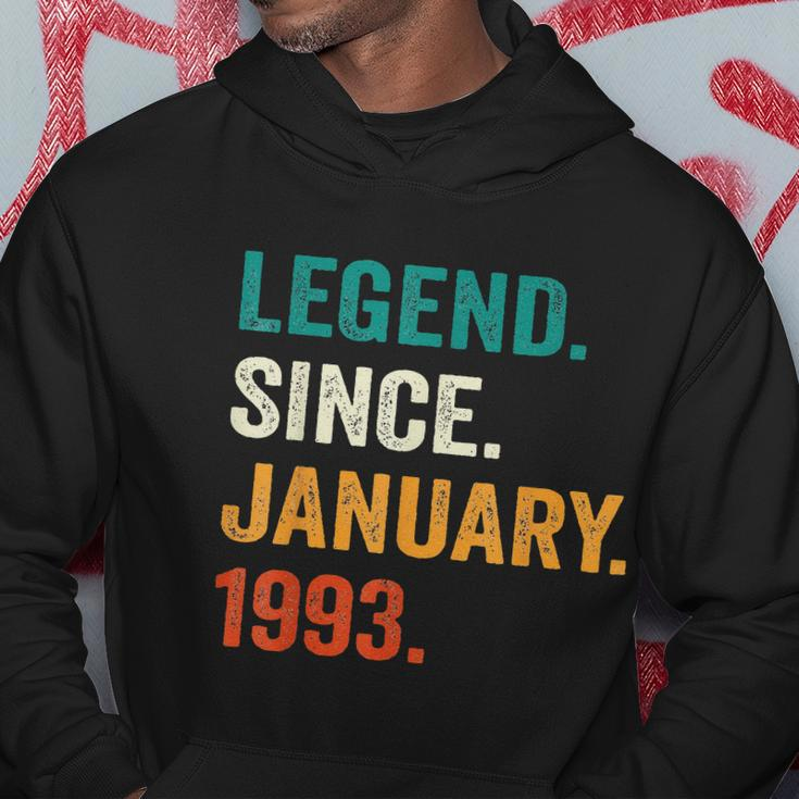 30 Year Old Gift 30Th Birthday Legend Since January 1993 Hoodie Unique Gifts