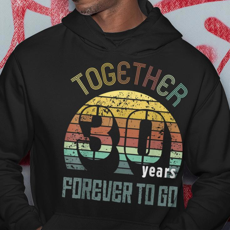 30Th Years Wedding Anniversary Gifts For Couples Matching 30 Hoodie Funny Gifts