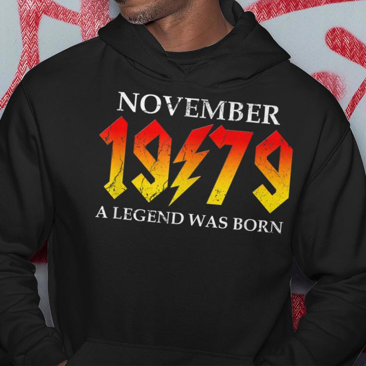 40Th Birthday November 1979 Forty Year Old Men Legend Gift Hoodie Unique Gifts