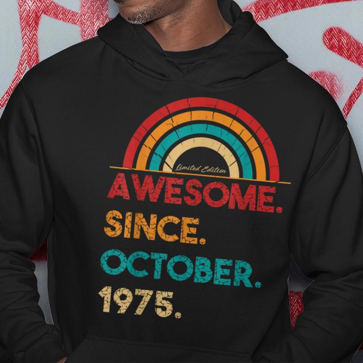 47 Jahre Alt, Großartig Seit Oktober 1975, Geburtstags Hoodie Lustige Geschenke