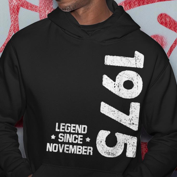 47 Jahre Legende Hoodie, November 1975 Geboren Lustige Geschenke