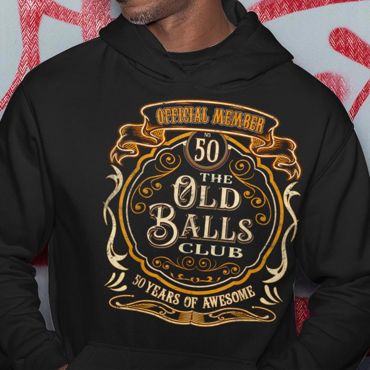 50 Years Official Member Of The Old Balls Club 50Th Birthday Gift For Mens Hoodie Unique Gifts