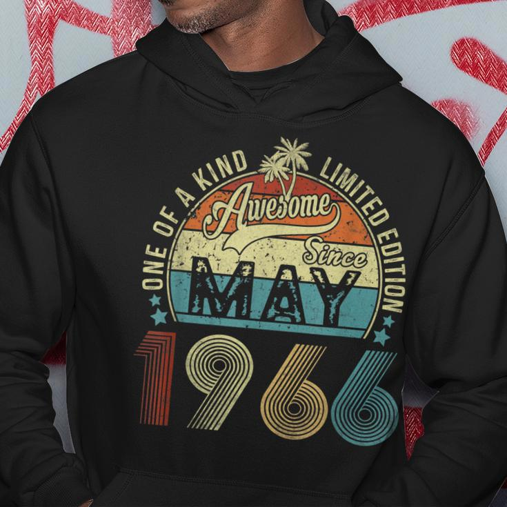 57 Years Old Vintage May 1966 Gifts 57Th Birthday Men Women Hoodie Unique Gifts