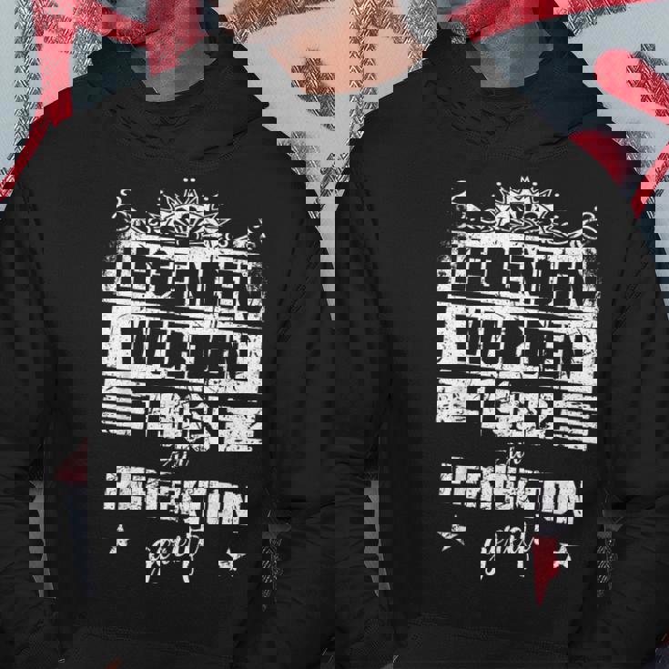 60. Geburtstag Herren Hoodie, Legende 1963 für Papa & Opa Lustige Geschenke