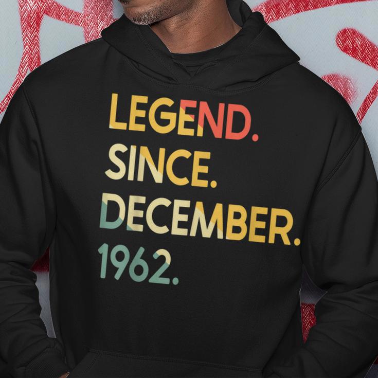 60 Jahre Alte Legende Seit Dezember 1962 60 Geburtstag Hoodie Lustige Geschenke