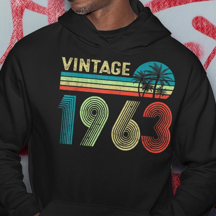 60 Years Old Gifts Vintage 1963 Gift Men Women 60Th Birthday Hoodie Unique Gifts