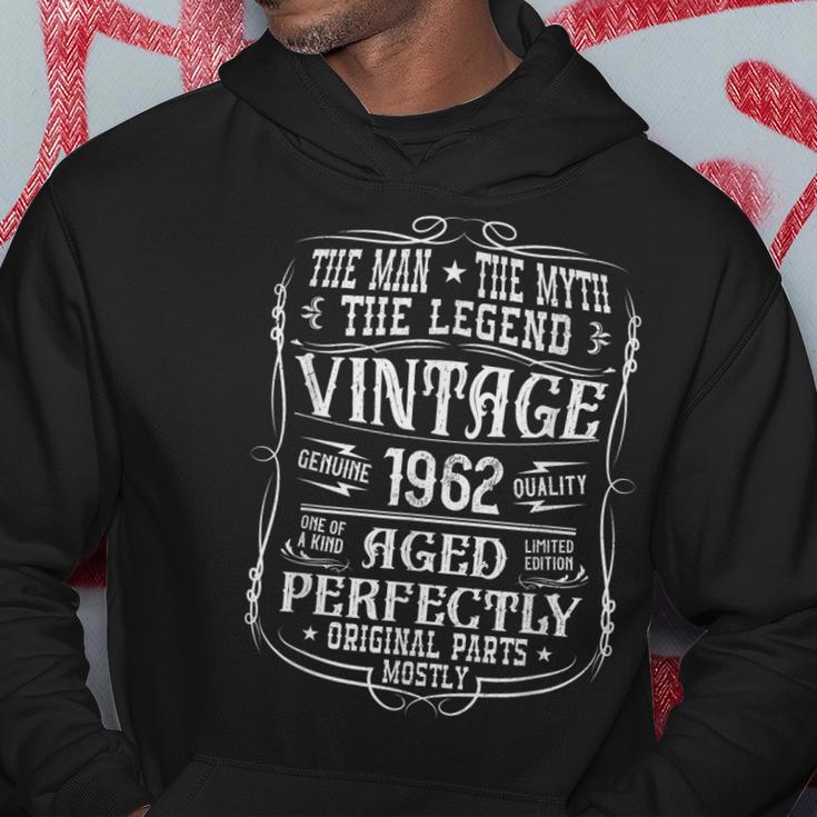 61. Geburtstag Herren Hoodie: Mann, Mythos, Legende 1962 Vintage Lustige Geschenke