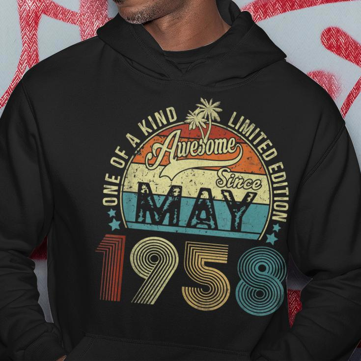 65 Years Old Vintage May 1958 Gifts 65Th Birthday Men Women Hoodie Unique Gifts