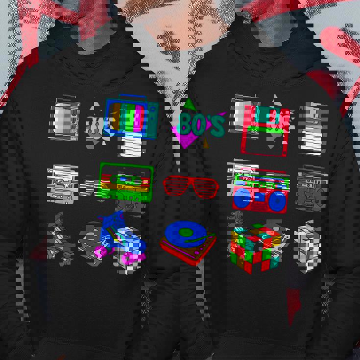 80S Party 1980S Funny Vintage 80S Costume Men Women Hoodie Personalized Gifts