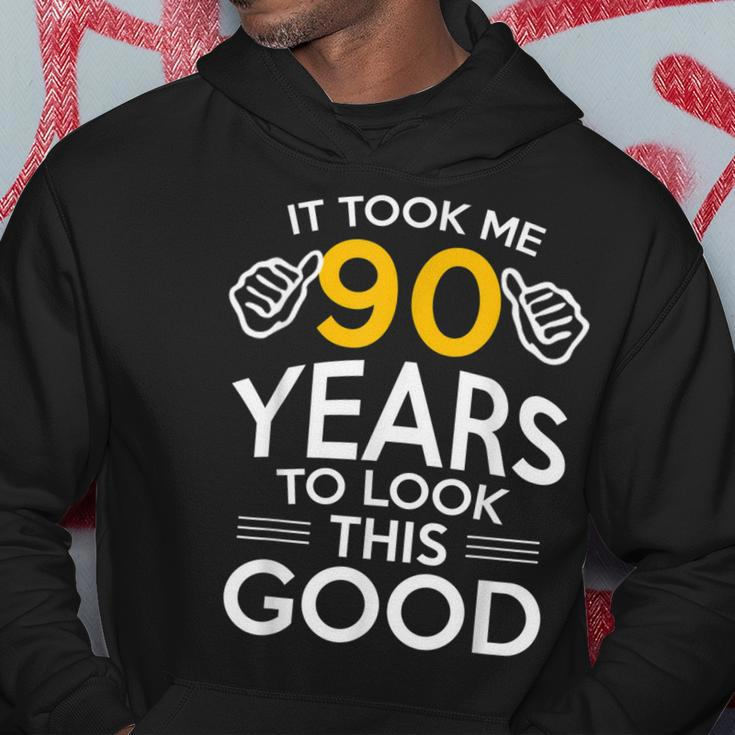 90Th Birthday Gift Took Me 90 Years - 90 Year Old Hoodie Unique Gifts