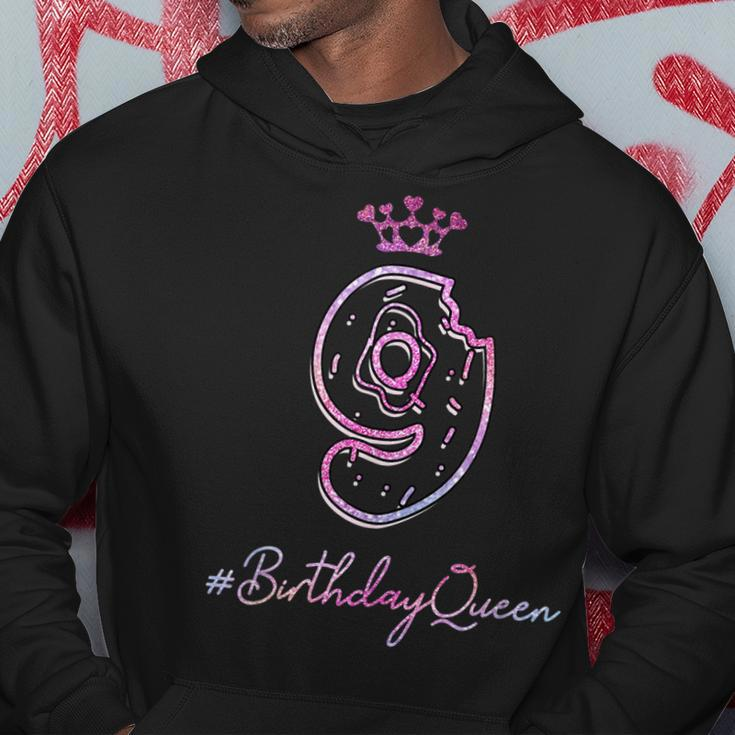 9Th Birthday 9 Years Old Girl Funny 9 Years Birthday N Hoodie Funny Gifts