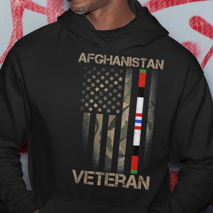 Afghanistan Veteran American Us Flag Proud Army Military Hoodie Funny Gifts